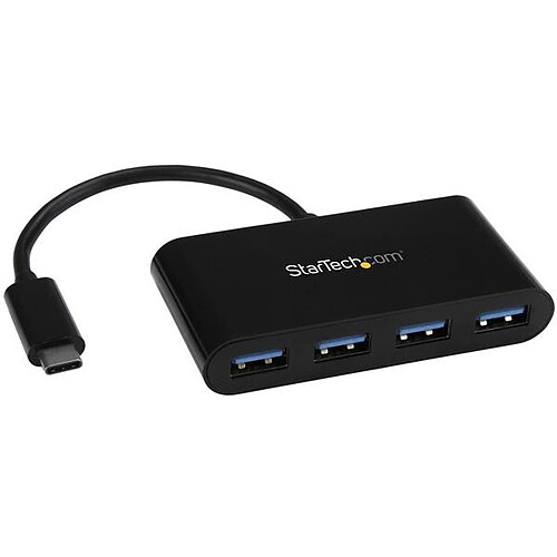 StarTech.com Hub USB-C à 4 ports alimenté par bus - USB-C vers 4x USB-A - USB 3.0