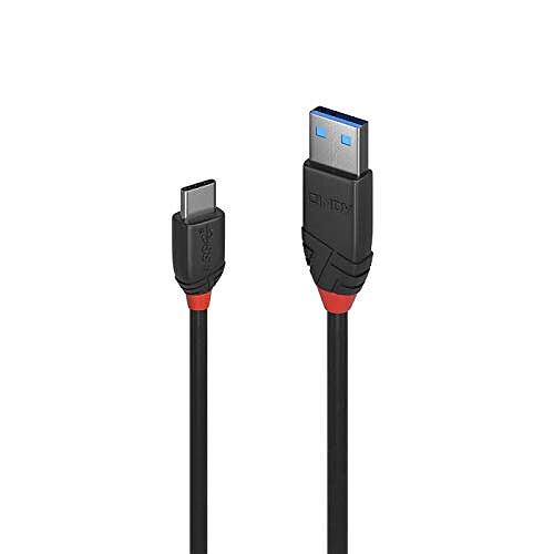 LINDY USB 3.1 (Gen 2) Câble de raccordement [1x USB 3.1 mâle Aâ€‹ - 1x USB-C™ mâle] 1.5 m noir