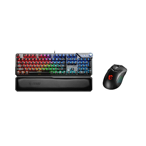 MSI VIGOR GK71 SONIC FR + Souris Gamer CLUTCH GM51 LIGHTWEIGHT WIRELESS RGB