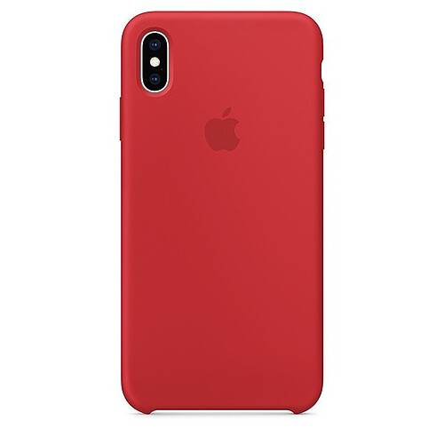 Apple iPhone XS Max Silicone Case - (PRODUCT)RED