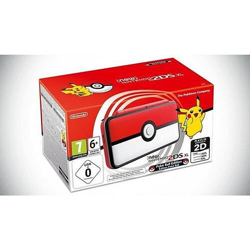 New Nintendo 2DSTM XL Poké Ball Edition (sans jeu)