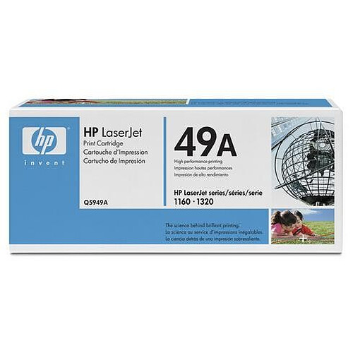 Toner imprimante laser noir HP 49A - Q5949A