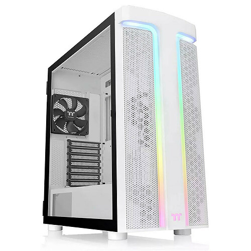 Thermaltake H590 ARGB - ATX - ARGB - Blanc - Avec fenêtre