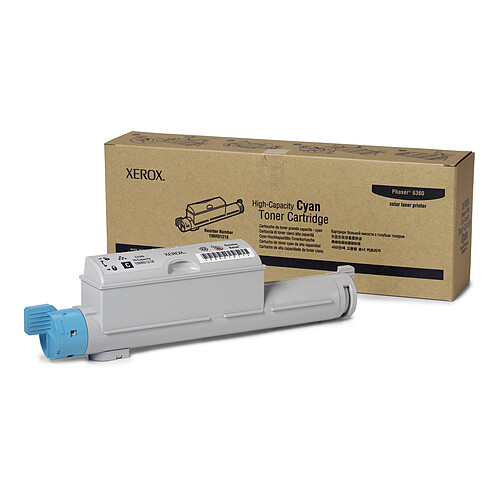 Xerox Cartouche Toner Cyan Grande Capacite, Phaser 6360