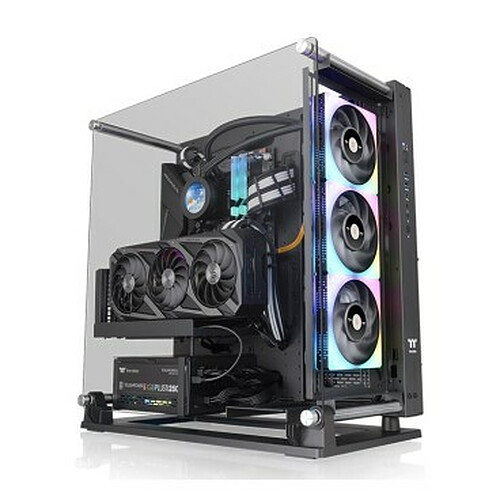 Thermaltake Core P3 TG Pro - ATX - Noir - Avec fenêtre