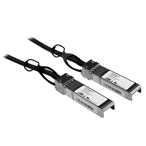 StarTech.com Câble reseau passif SFP+ 10 GbE à connexion directe twinax en cuivre de 3 m compatible Cisco