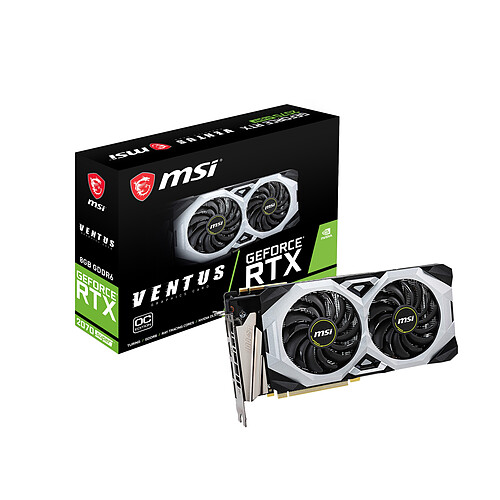 MSI Geforce RTX 2070 Super - VENTUS OC - 8 Go