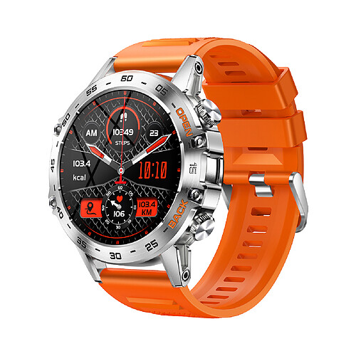 Montre connectée Mixte Smarty Game -  SW065B Bracelet Silicone Orange