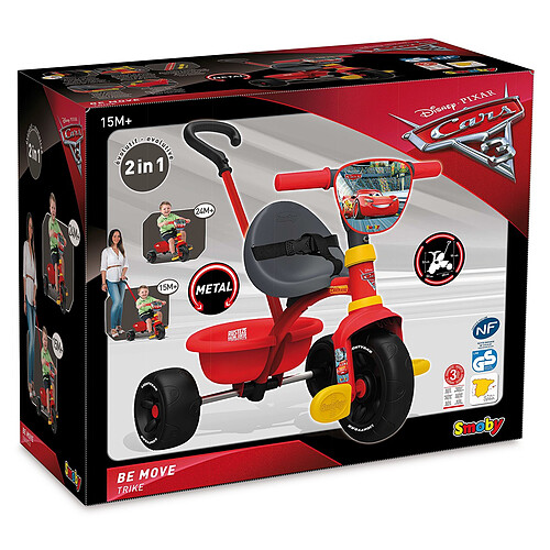 Smoby Tricycle Be Move Cars 3 - 740310