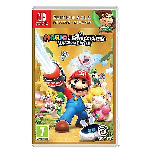 Ubisoft MARIO + THE LAPINS CRÉTINS KINGDOM BATTLE ÉDITION GOLD - SWITCH