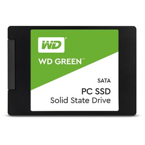 Western Digital WD GREEN - 480 Go - 2.5'' SATA III - 6 Go/s