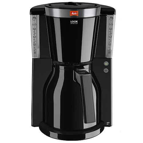 Melitta CAFETIÈRE LOOK IV THERM SELECTION NOIR-ACIER BROSSE