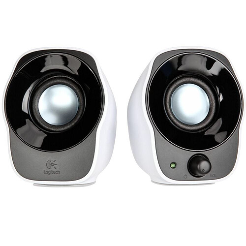 Logitech Haut-parleur 2.0 Z120 - 980-000513 - Noir et Blanc