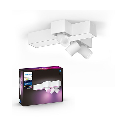 Philips Hue Plafonnier Centris Hue 3L - Cross - Blanc