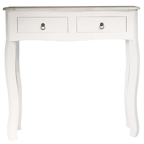 3S. x Home Console Blanc Victoria