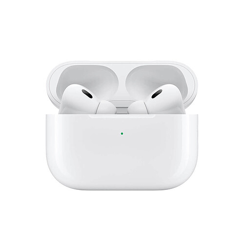 Ecouteurs sans fil Apple Airpods Pro 2e génération, blanc, avec