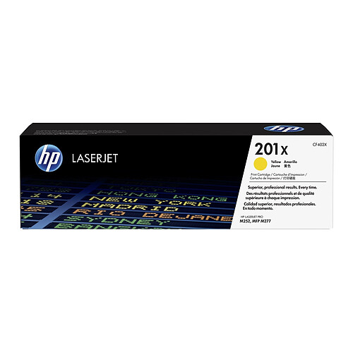 CF402X - Toner HP 201X Jaune