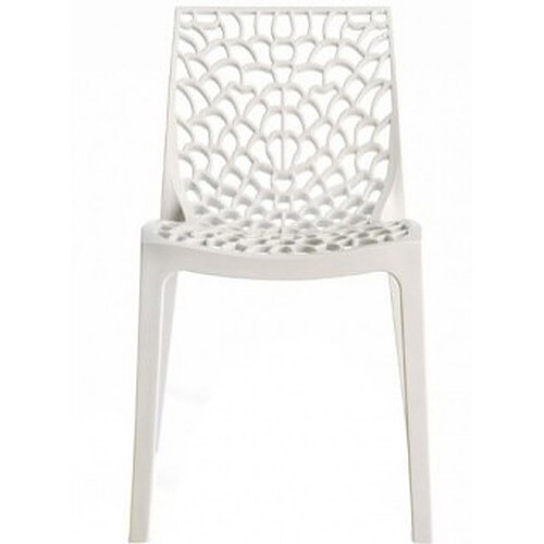 3S. x Home Chaise Design Blanche GRUYER