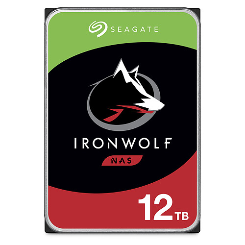 Seagate Technology Lot de 2 Ironwolf 2 To - 3.5'' SATA III 6 Go/s - Cache 256 Mo