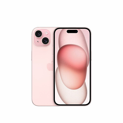 Apple iPhone 15 - 5G - 6/256 Go - Rose