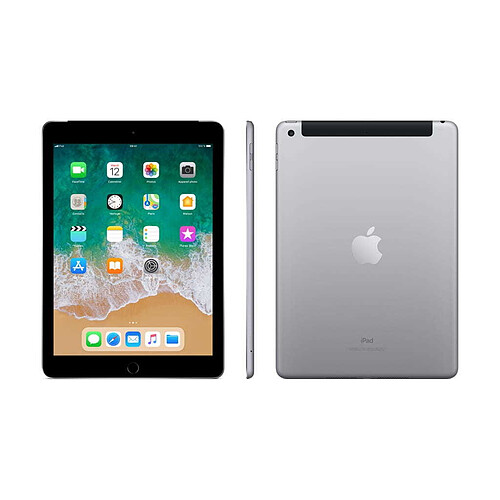Apple 2018 iPad (9.7-Pouces, Wi-FI+ Cellulaire, 32Go) Argent  (Reconditionné) : Amazon.fr: Informatique
