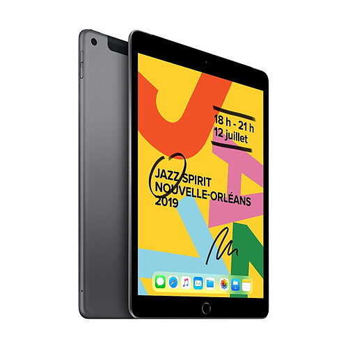 Apple iPad 2019 10,2 - 32 Go - WiFi + Cellular - MW6A2NF/A - Gris sidéral · Reconditionné