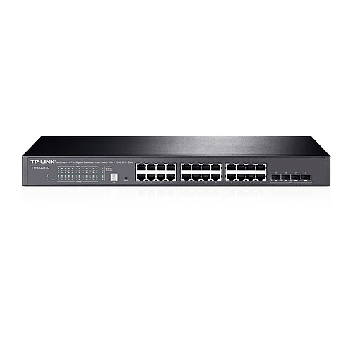 TP-Link T1700G-28TQ Smart Switch Niveau 2+ avec 24 Ports Gigabit RJ45 plus 4 ports 10Giga SFP+