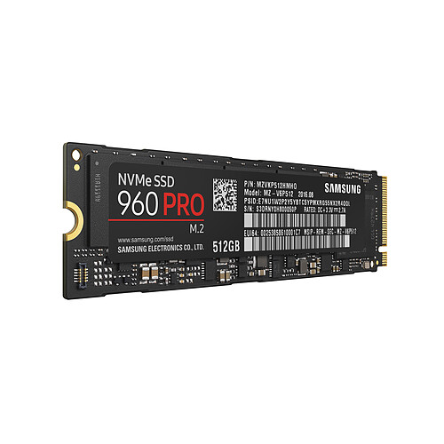 Samsung SSD 960 PRO M.2 512Go