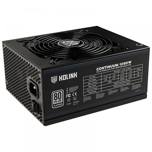 Kolink Continuum Platinum Netzteil 1050W - 80 Plus