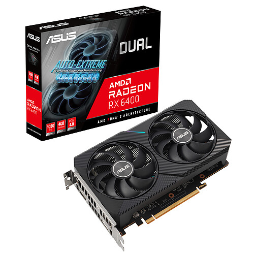 ASUS Dual Radeon™ RX 6400 4GB GDDR6