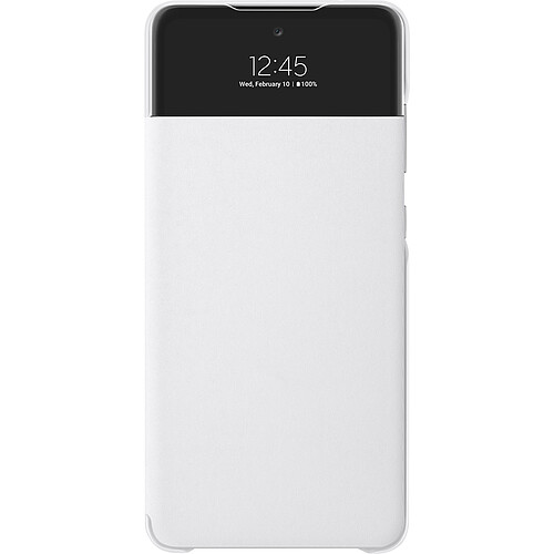 Samsung Etui Smart S View pour Galaxy A72 Blanc