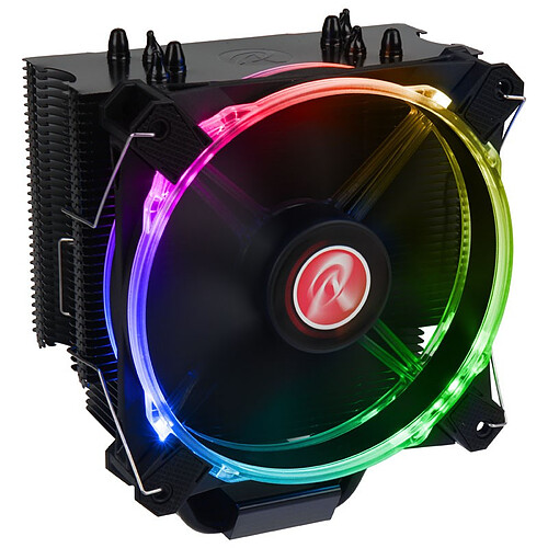 Raijintek Leto Noir - RGB LED 