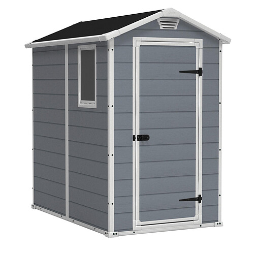Abri de jardin Manor 4x6 S - 2,5 m²  - Gris clair 