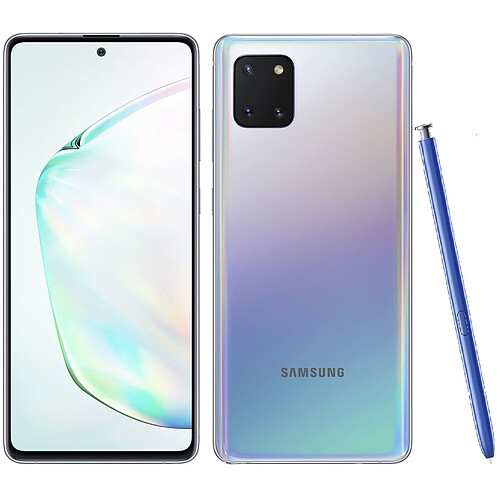 Samsung Galaxy Note 10 Lite - 128 Go - Argent Stellaire · Reconditionné