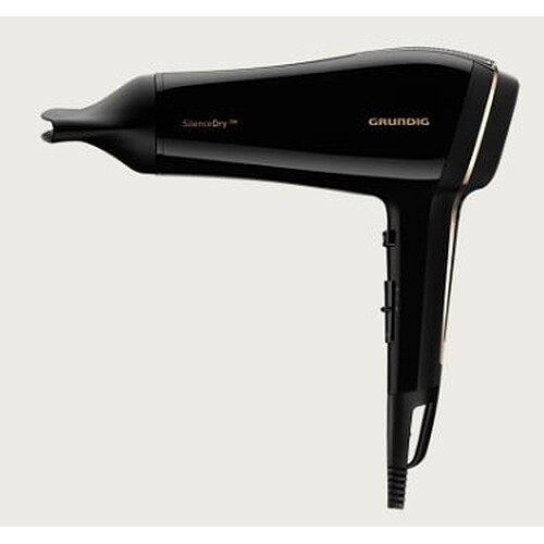 Grundig Sèche-Cheveux Silencieux HD9680 - 1650W - Noir et Cuivre