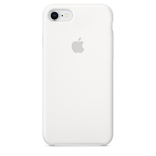 Apple iPhone 8/7 Silicone Case - Blanc