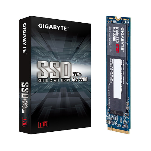 Gigabyte 1 To - M.2 2280 - PCI-Express 3.0 x4, NVMe 1.3