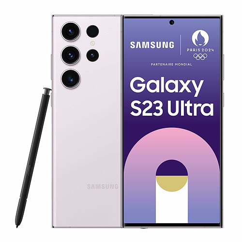 Samsung Galaxy S23 Ultra - 8/256 Go - Lavande
