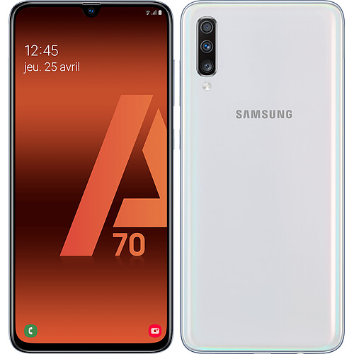 Samsung Galaxy A70 - 128 Go - Blanc