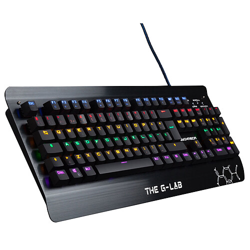 The G-Lab  KEYZ MECA Mécanique RGB Switch bleu