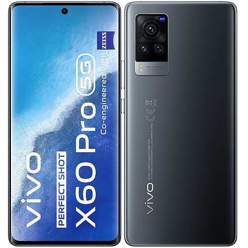 Vivo X60 Pro 5G - 256 Go - Noir