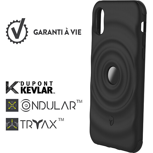 Force Case Ultimate case iPhone X - Noir