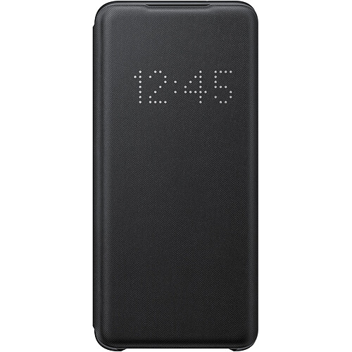 Etui folio LED View Cover pour Samsung Galaxy S20 - EF-NG980PB - Noir