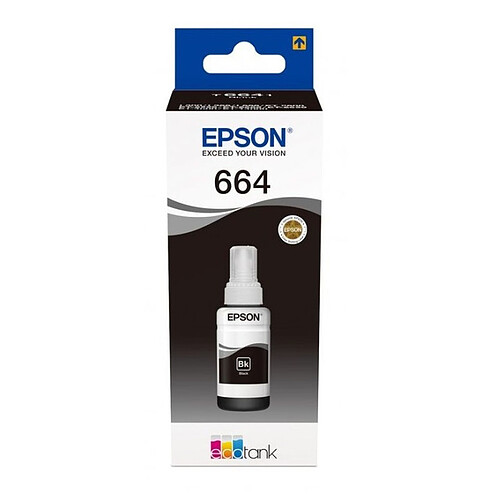 Epson T6641 Bouteille d'encre EcoTank - Noir