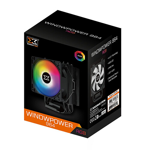 Xigmatek Windpower WP964 RGB - Ventirad CPU