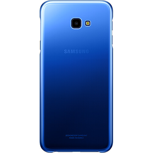 Samsung Coque ''Evolution'' pour Galaxy J4 Plus - Bleu