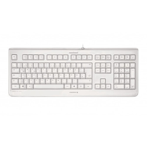 CHERRY Clavier étanche KC-1068 IP68 USB blanc QWERTY (US/¦)