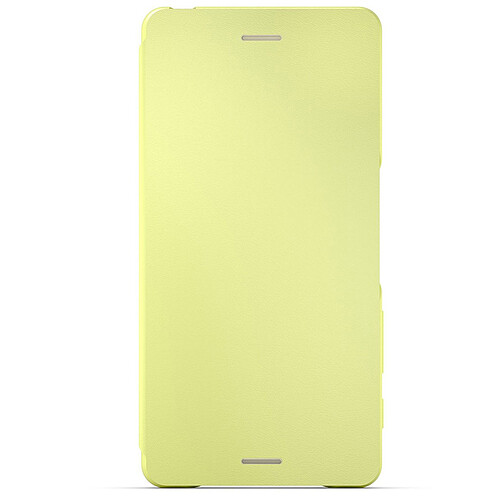 Sony Style Cover flip pour Xperia X - Jaune