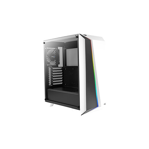 AeroCool Cylon PRO - ATX - RGB - Blanc - Avec fenêtre