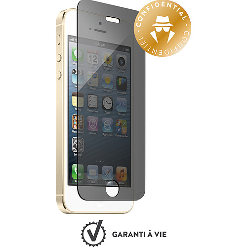 Force Glass Verre trempé iPhone 5s/SE - Privacy